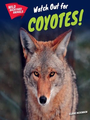 cover image of Watch Out for Coyotes!